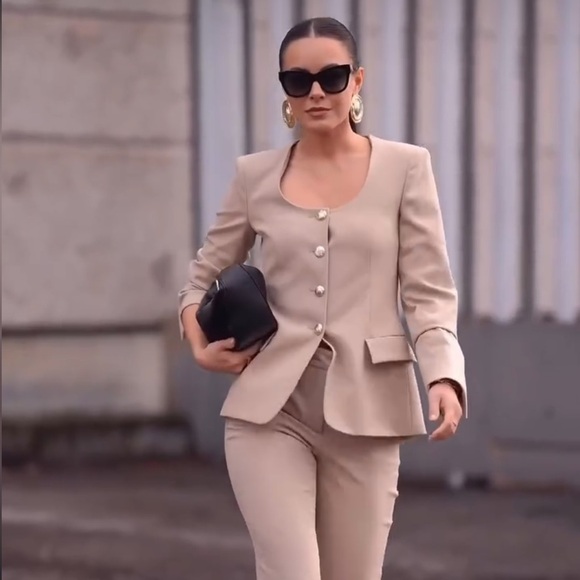 Zara scoop neck blazer - Picture 11 of 11